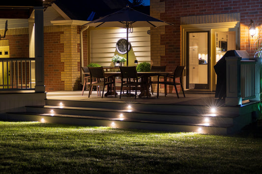 Portico Recessed LED Puck Outdoor Lights