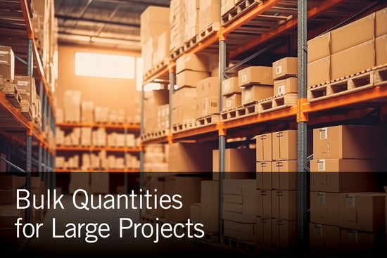 Bulk Quantities for Large Projects