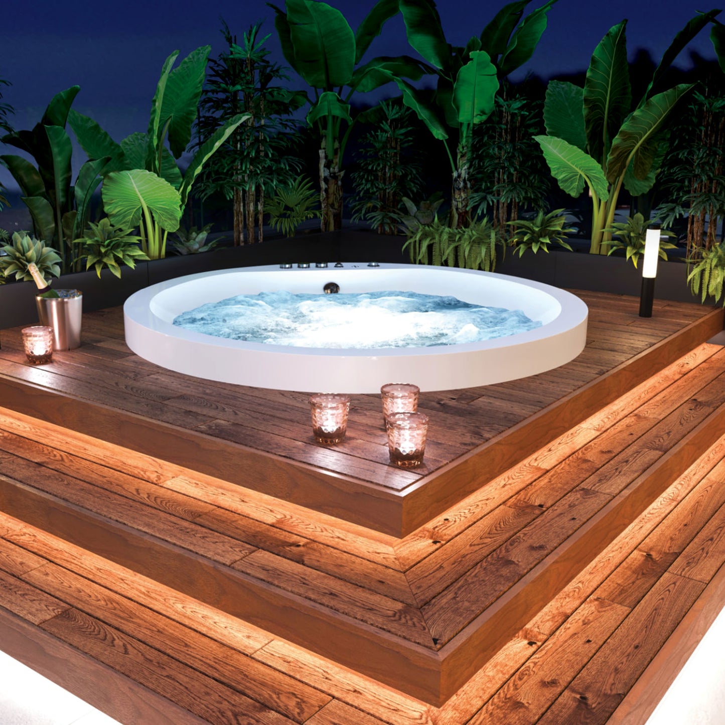 2 Pin LED Strip Light IP67 Outdoor 12 in Wire Lead Connector