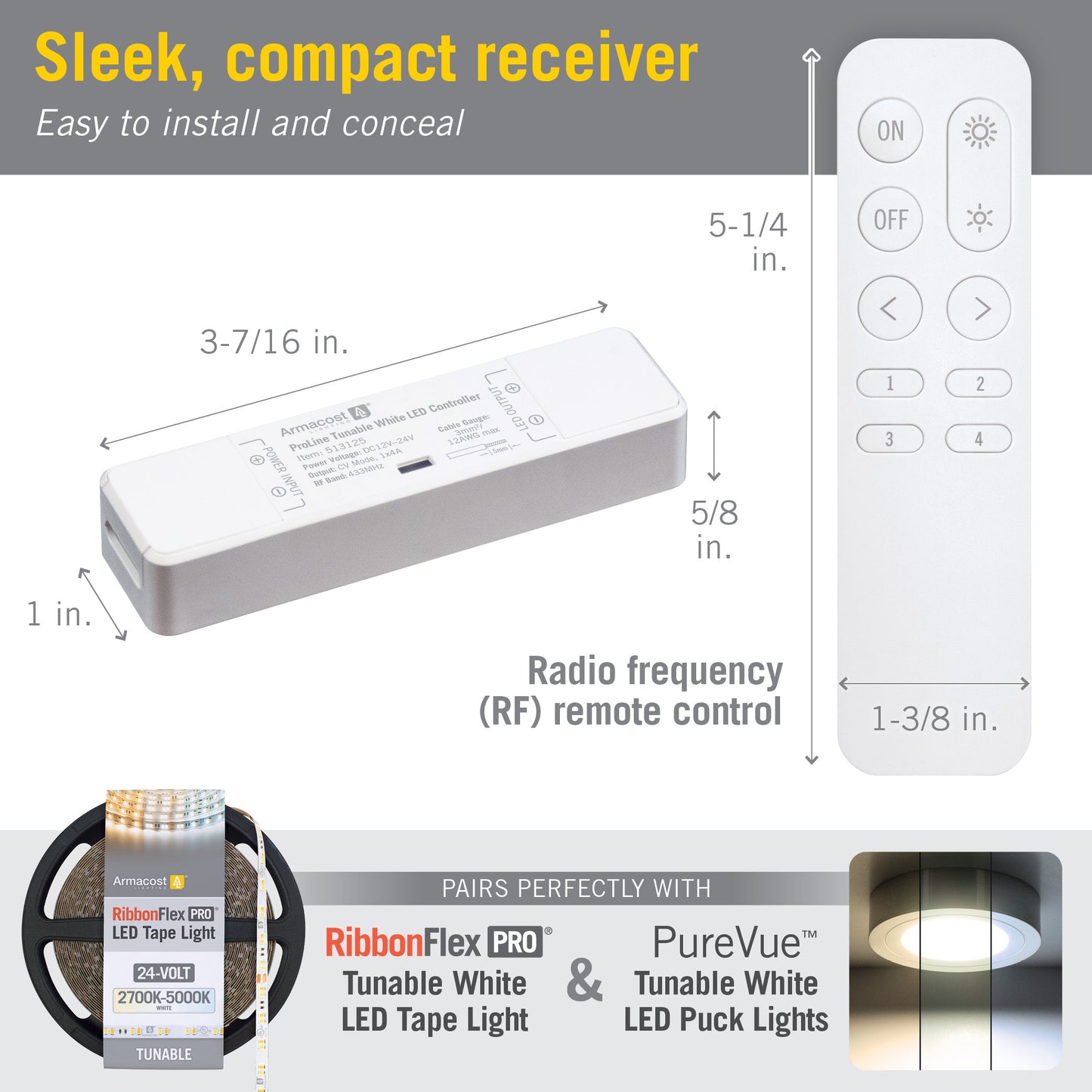 ProLine CCT Tunable White Lighting LED Controller