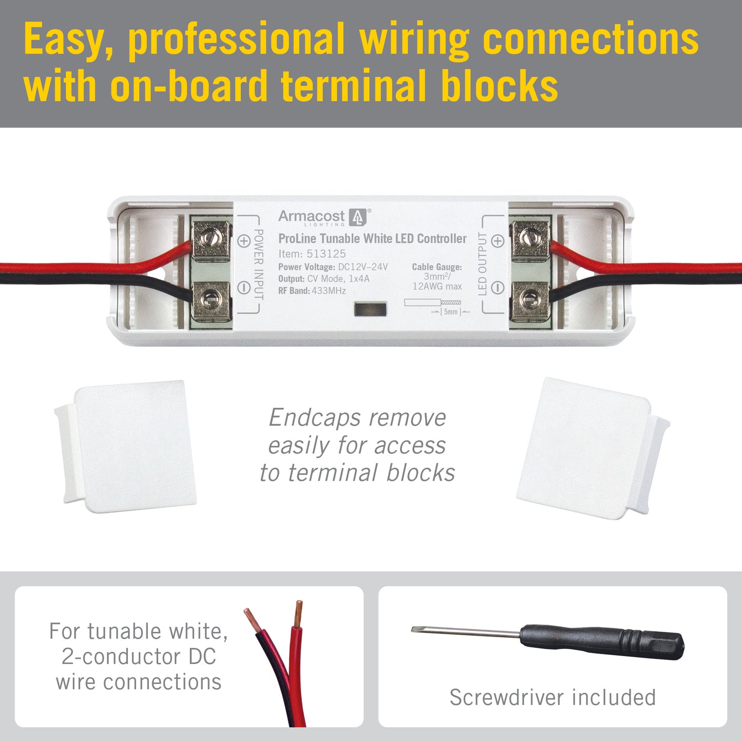 ProLine CCT Tunable White Lighting LED Controller