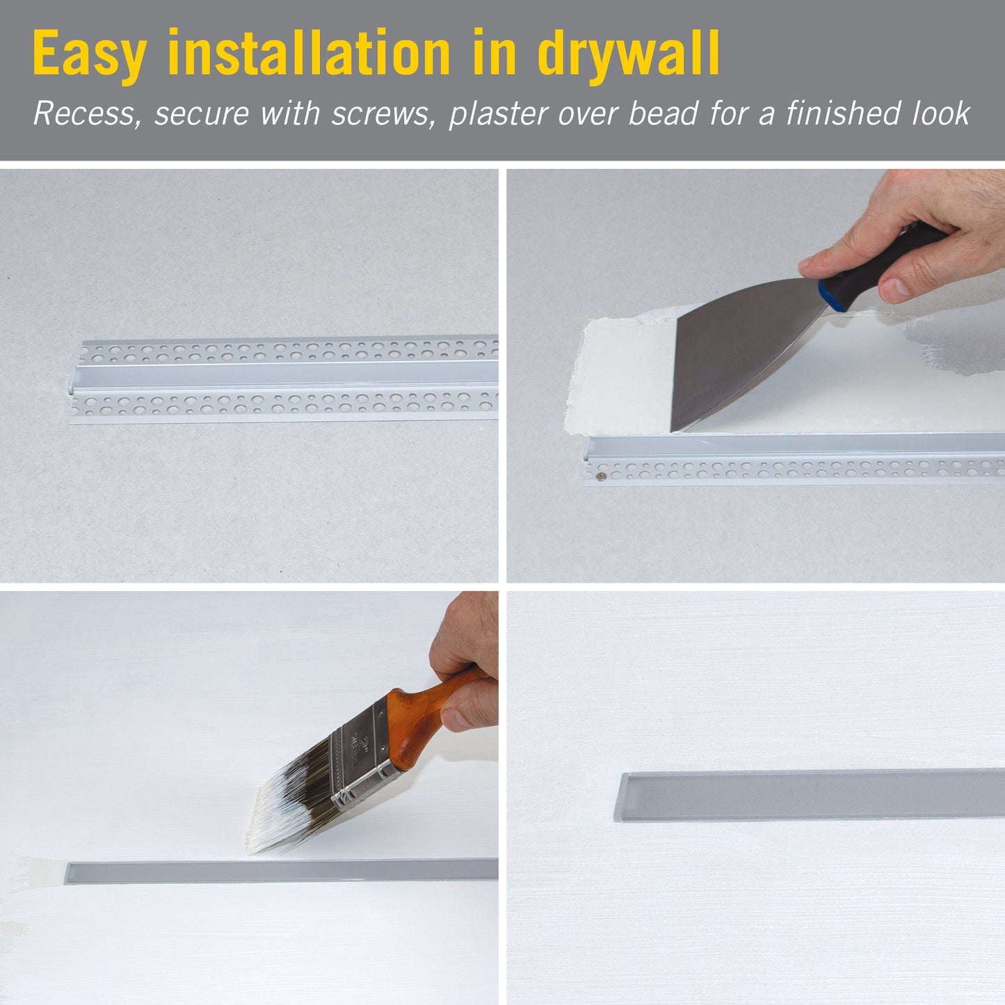 Recess Drywall (Silver)