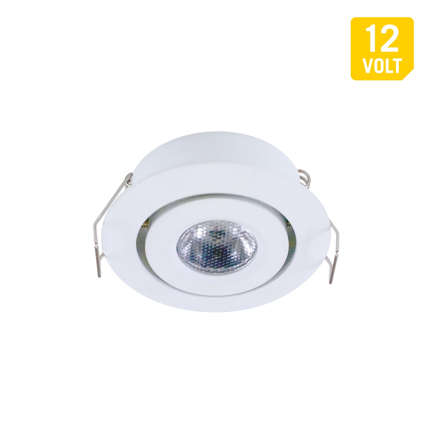 Swivel Recessed Under Cabinet LED Puck Light