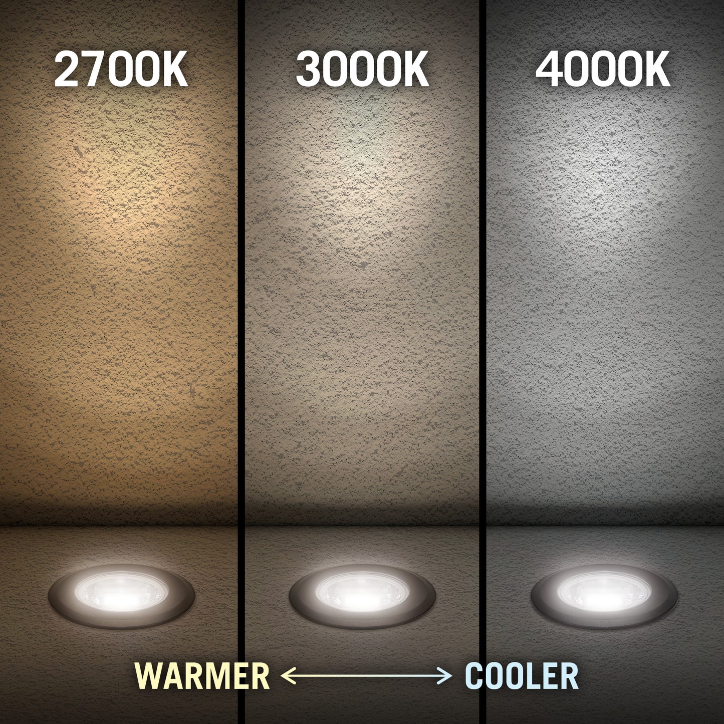 3"D (750 Lumens) / 2700 Warm White