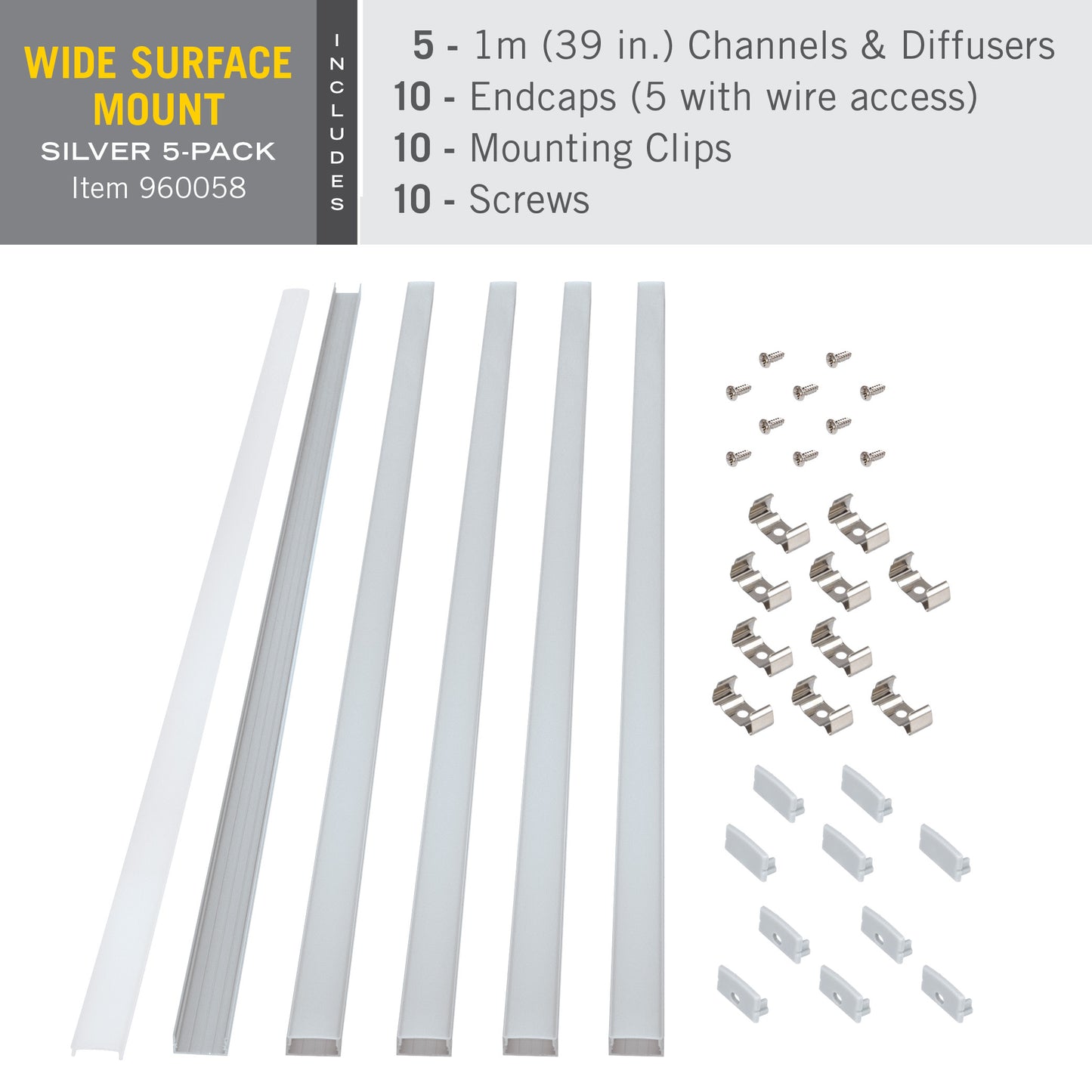 Wide Surface (Silver)