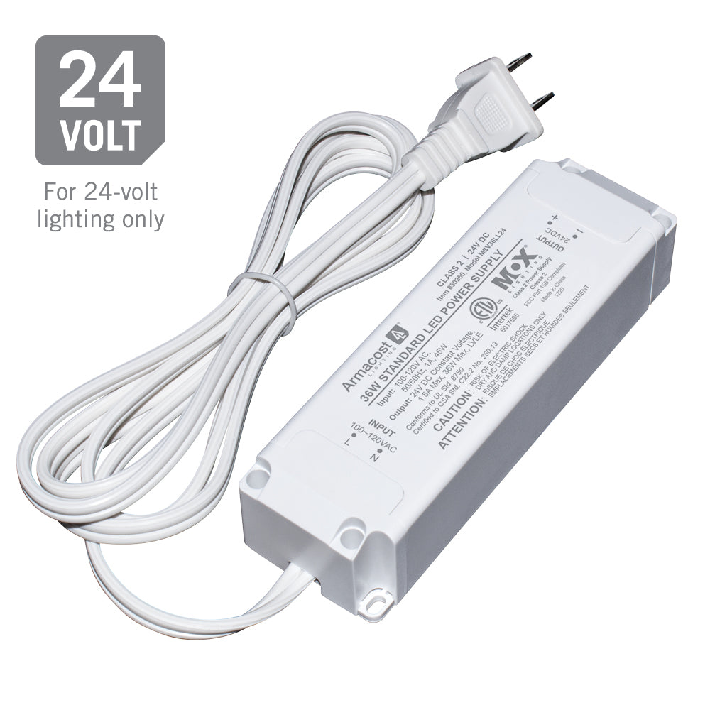 Standard 24V Driver for LED Lights – Armacost Lighting