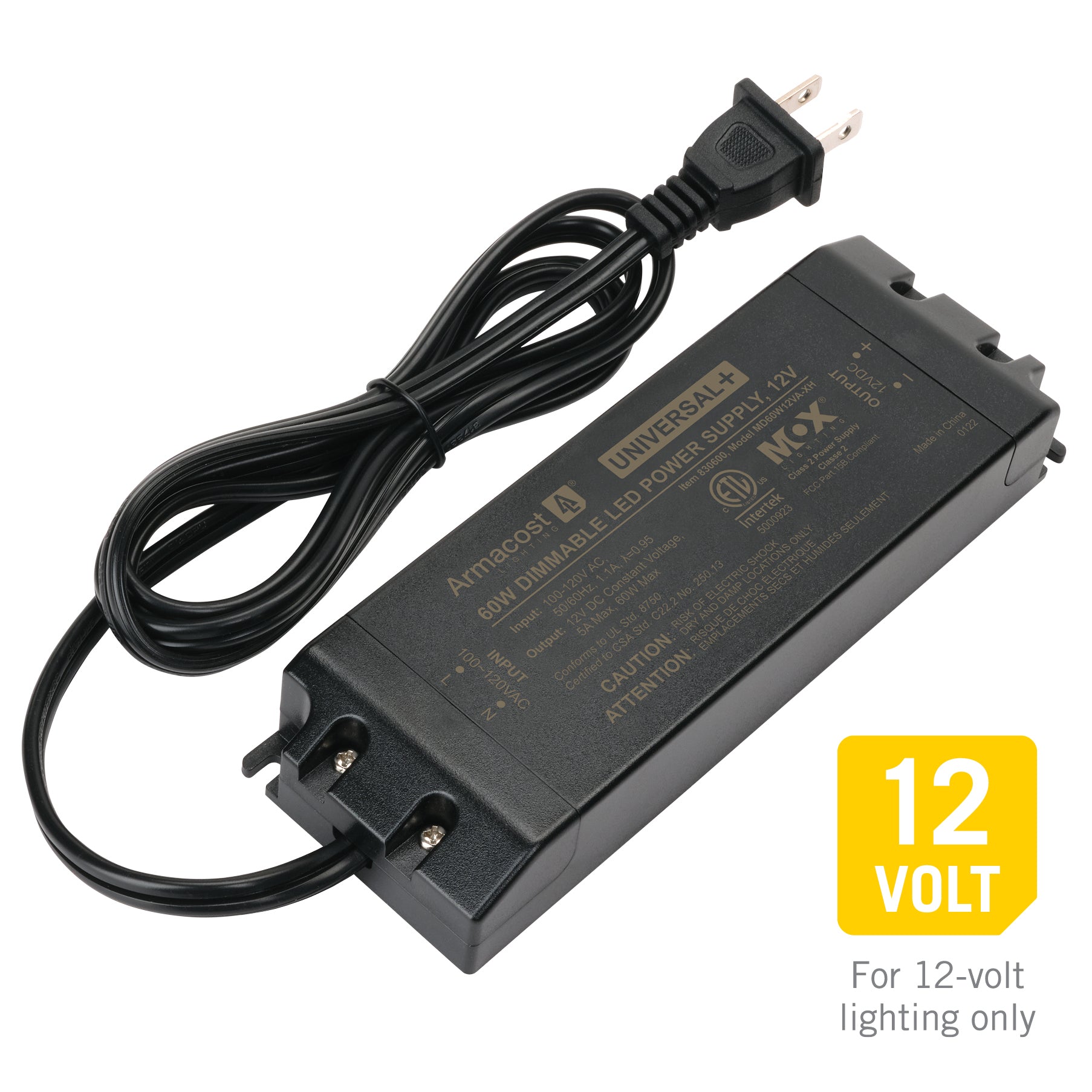 Universal+ 12V DC Dimmable LED Driver – Armacost Lighting