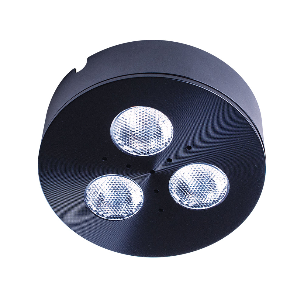 Trivue Dimmable Led Puck Light Recessed Downlight Armacost Lighting Trivue Led Puck Light Black