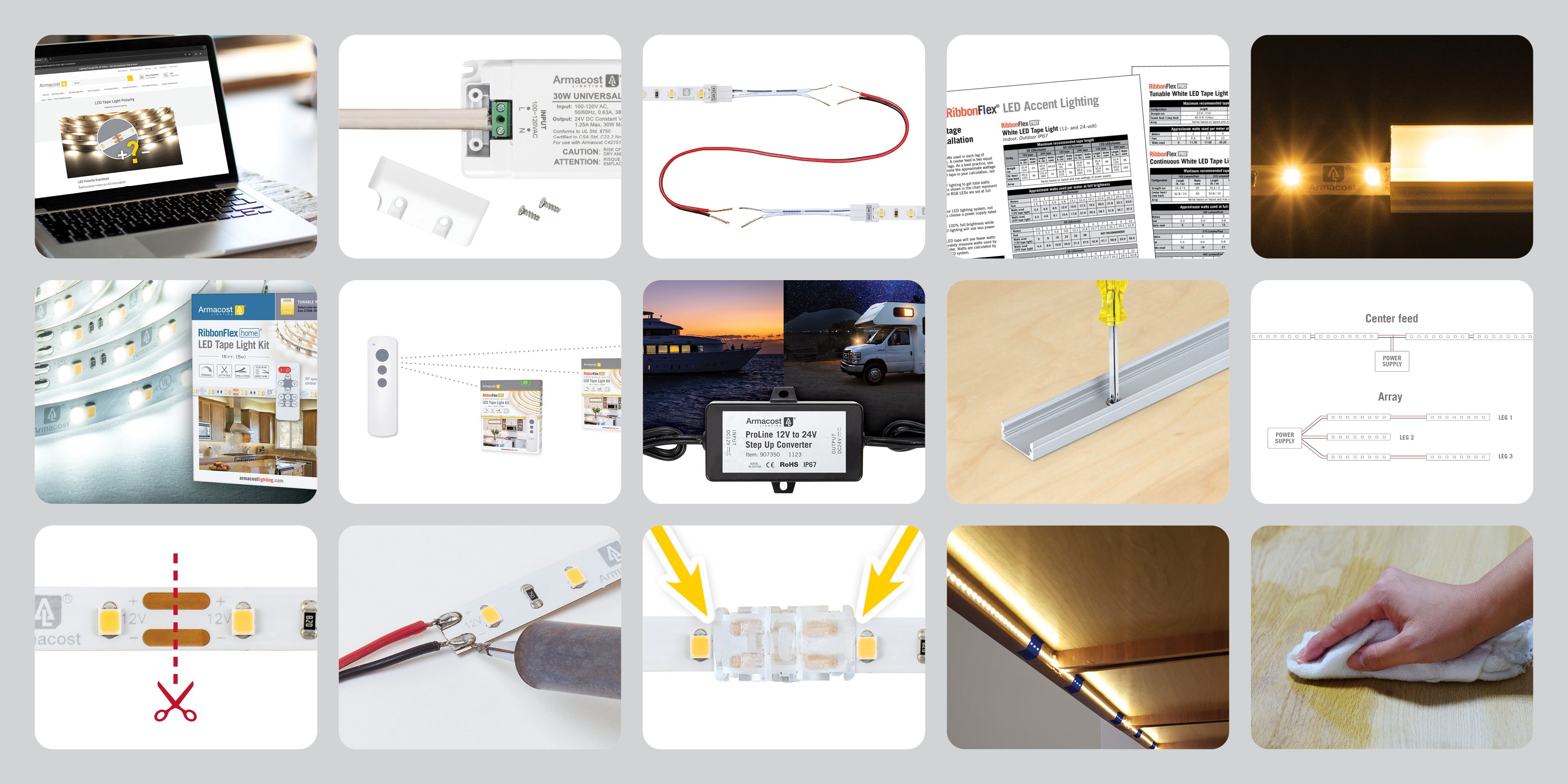 Tips for Installing LED Strip Lights – Armacost Lighting