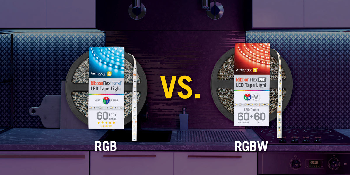 Difference Between Rgb And Rgbw RGB vs. RGBW LED Strip Light – Armacost Lighting