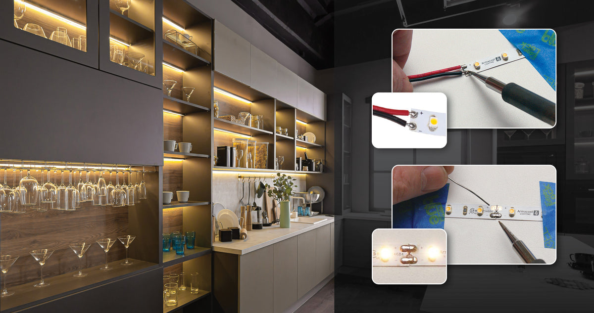 Soldering LED Tape Light – Armacost Lighting