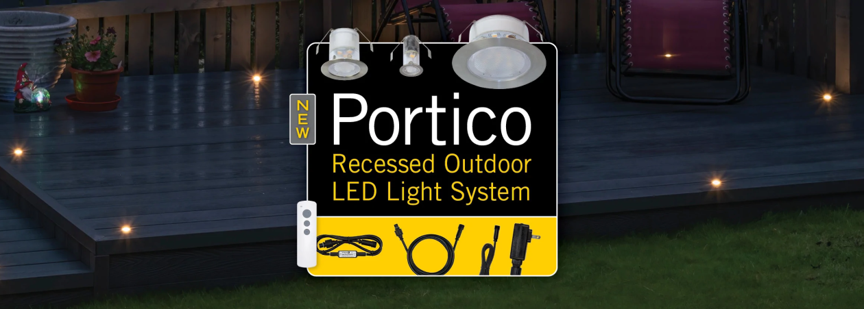 Portico Recessed Outdoor LED Light System