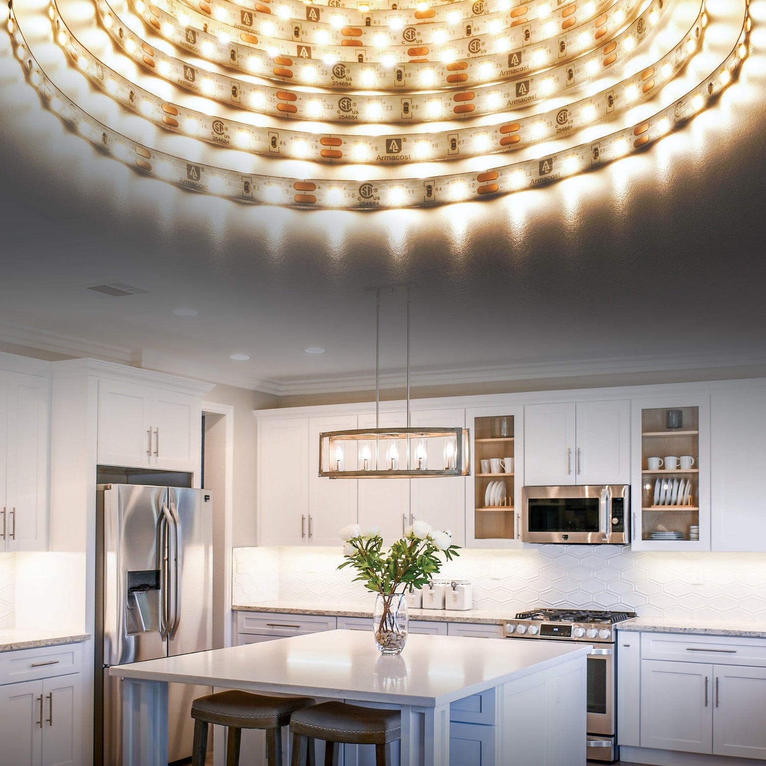 White LED Strip Lighting