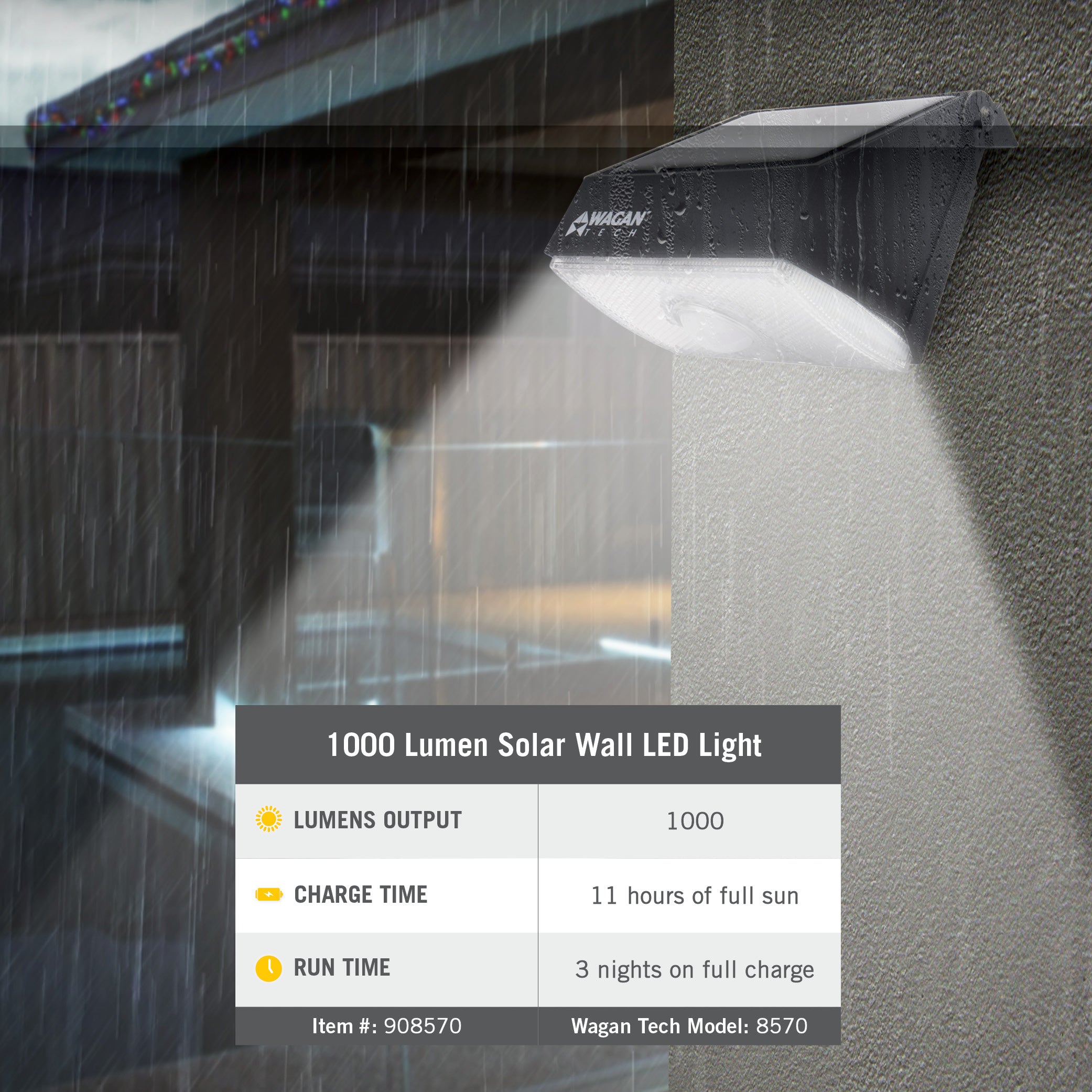 Afskedige Ulempe Skynd dig Solar LED Wall Light with Motion Sensor – Armacost Lighting
