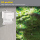 Small Rotating Motion Sensor Solar LED Wall Light 2000 Lumens
