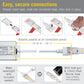 2 Pin LED Strip Light IP67 Outdoor 12 in Wire Lead Connector