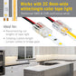 6 Pack 2 Pin LED Strip Light Wire to Tape Connectors
