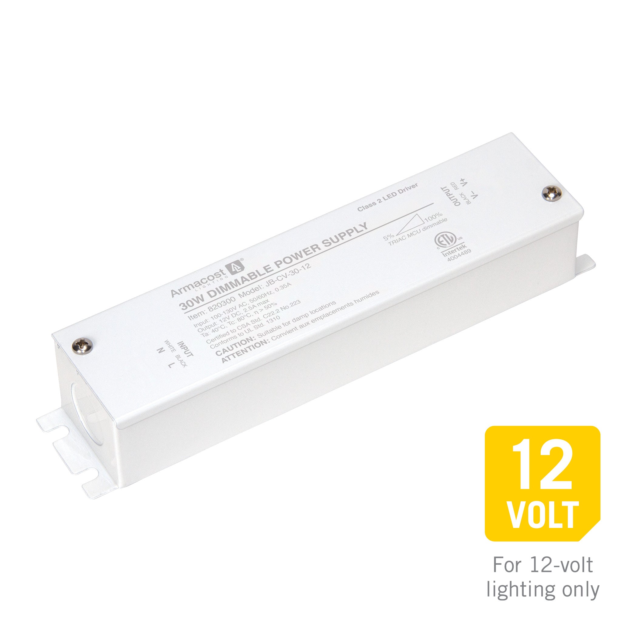 Dimmable LED Driver with Enclosure 12V DC
