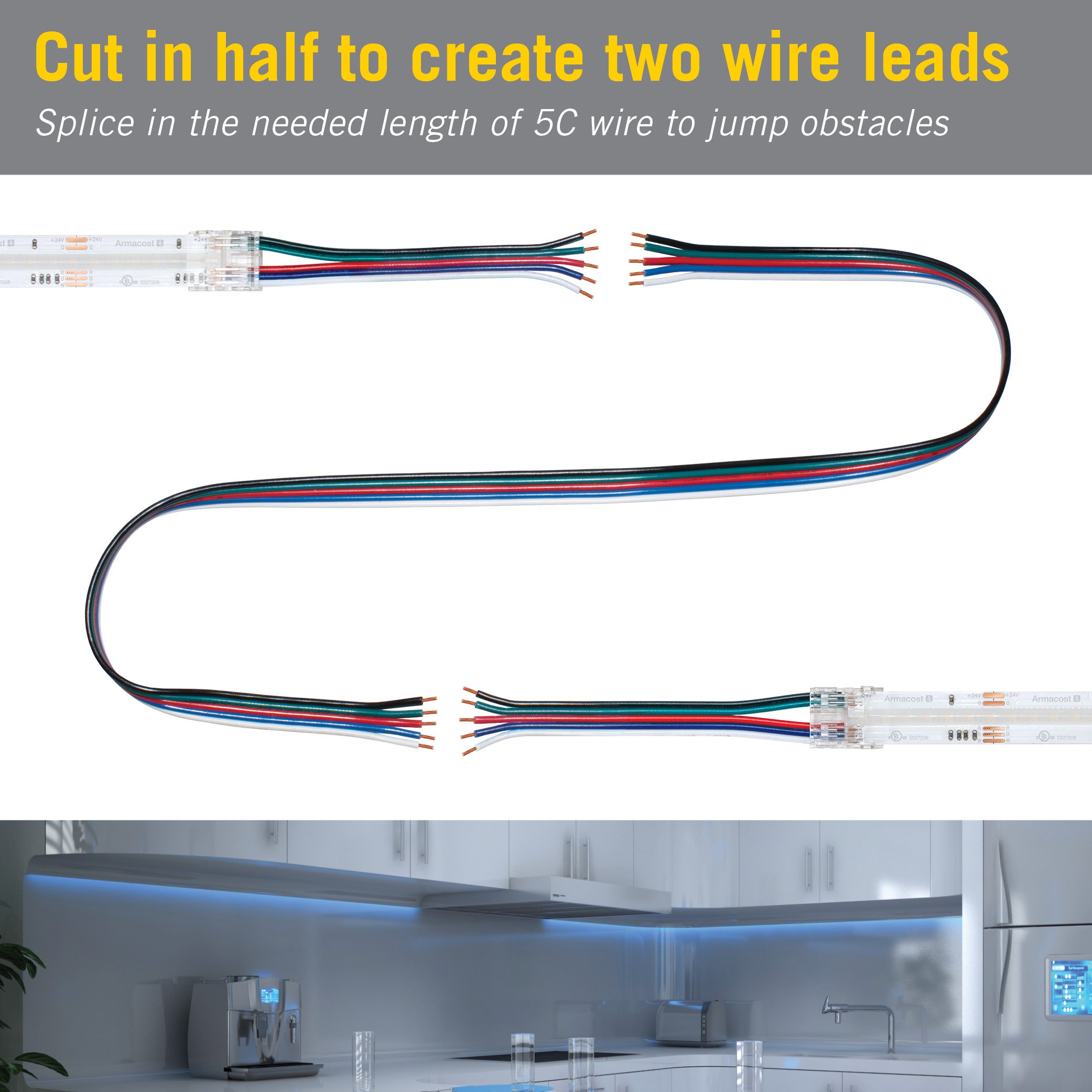 Machine Tape Led 5C COB RGB+W 6
