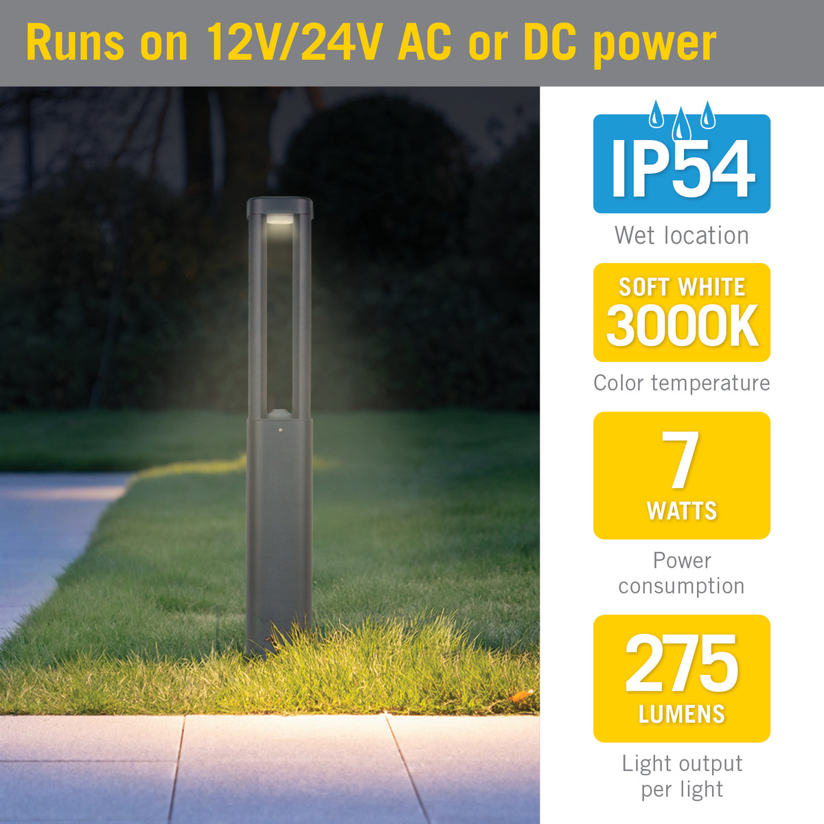 Bell Tower Low Voltage LED Pathway Landscape Light – Armacost Lighting