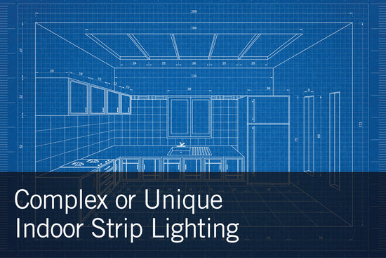 Complex or Unique Indoor Strip Lighting