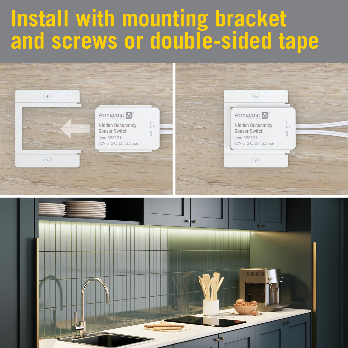 Radar Occupancy Sensor LED Light Switch