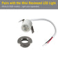 1.5 inch Brushed Stainless Steel