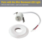 2.75 inch White Aluminum
