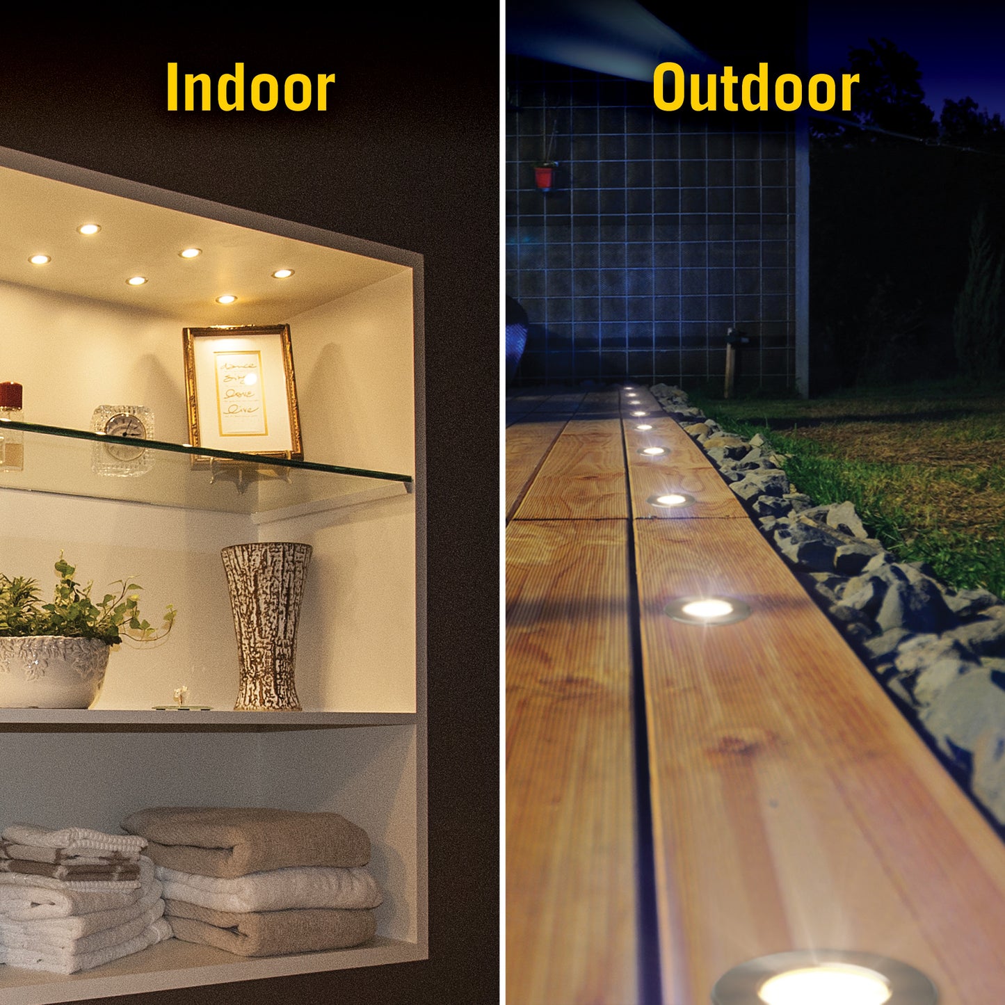 CCT Tunable White Mini Indoor Outdoor Recessed LED Light
