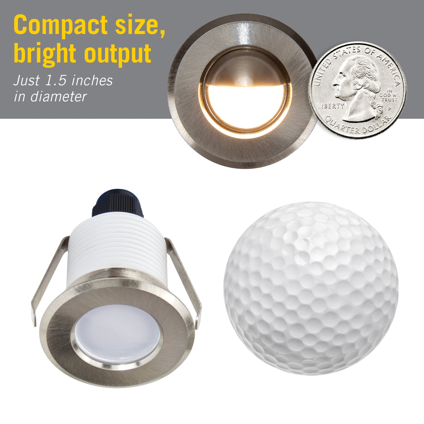 RGB Mini Indoor Outdoor Recessed LED Light