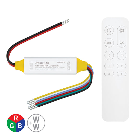 Outdoor RGB+WW LED Controller