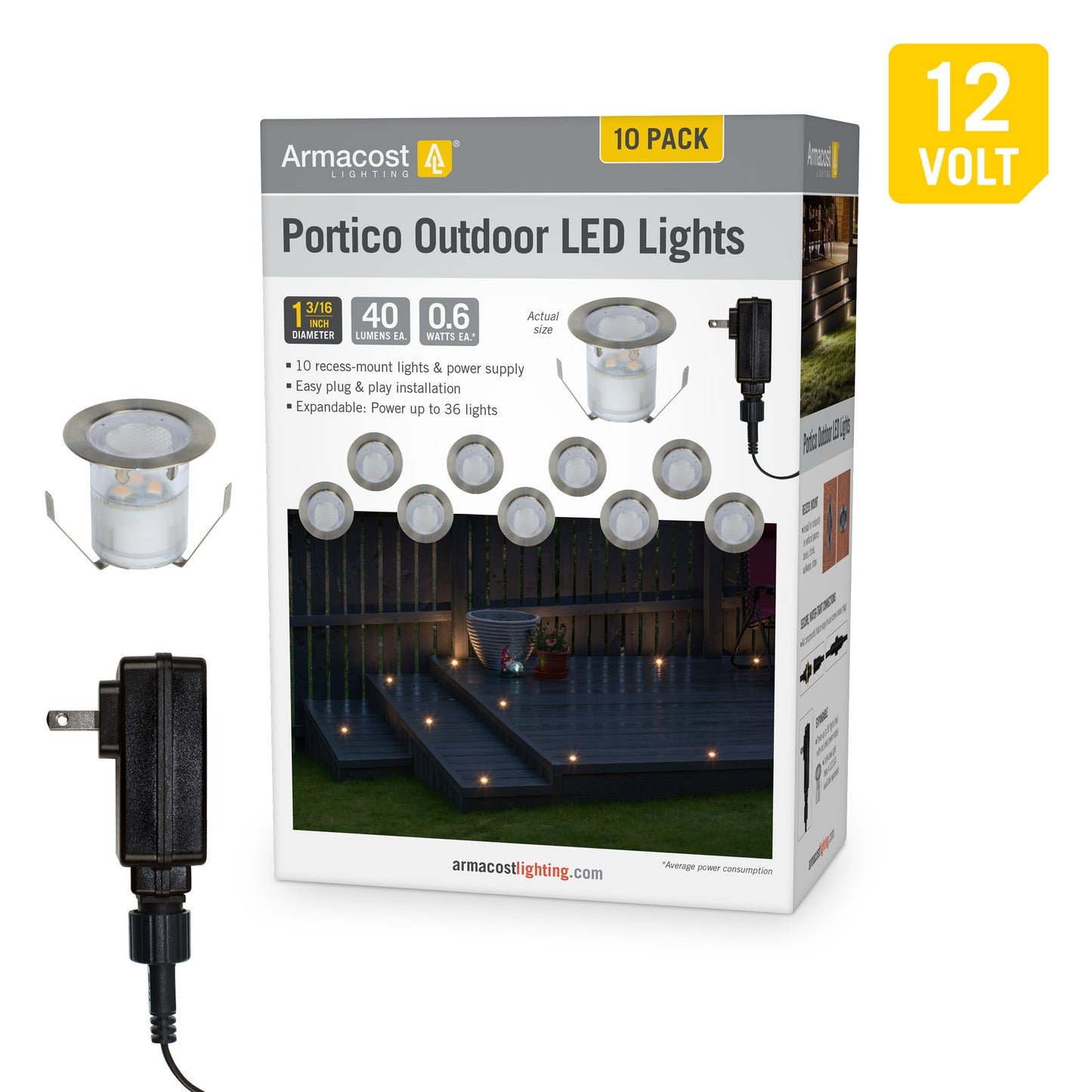 Portico Outdoor LED Light & Driver Starter Kit