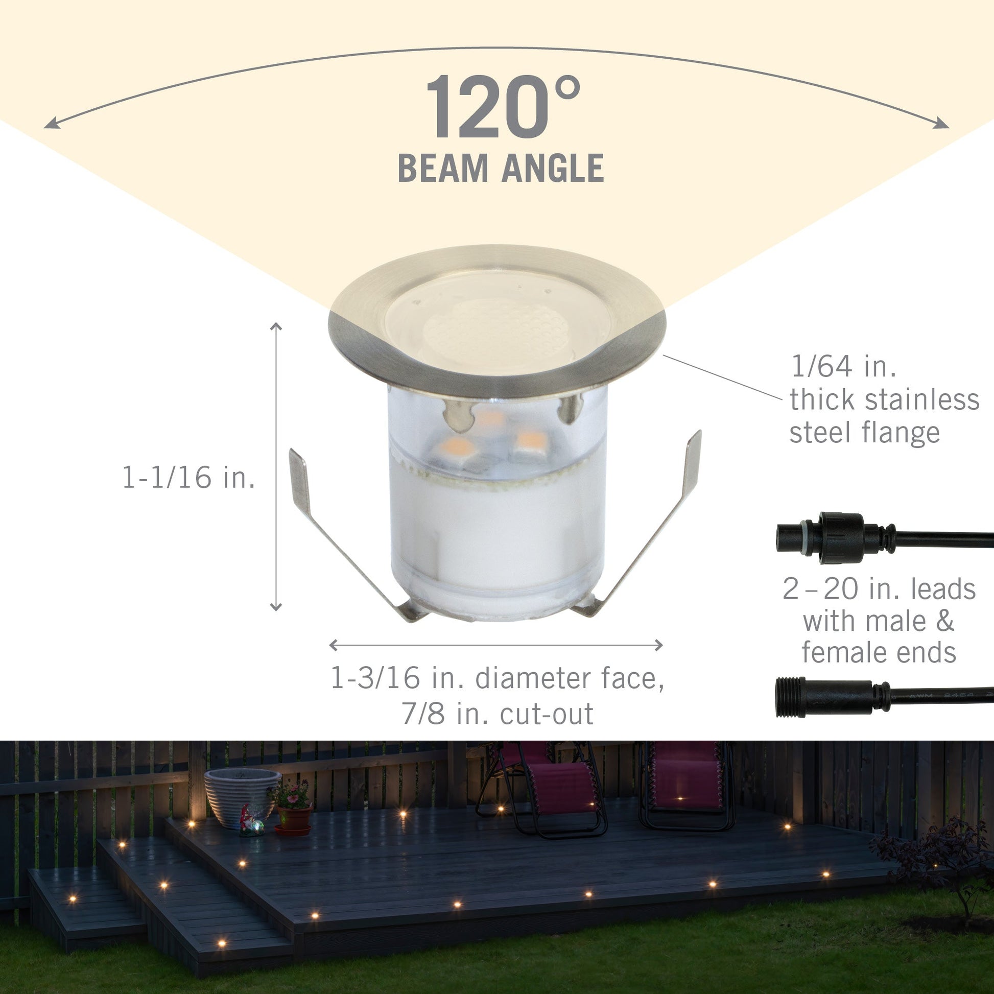 Portico Outdoor LED Light Starter Kit