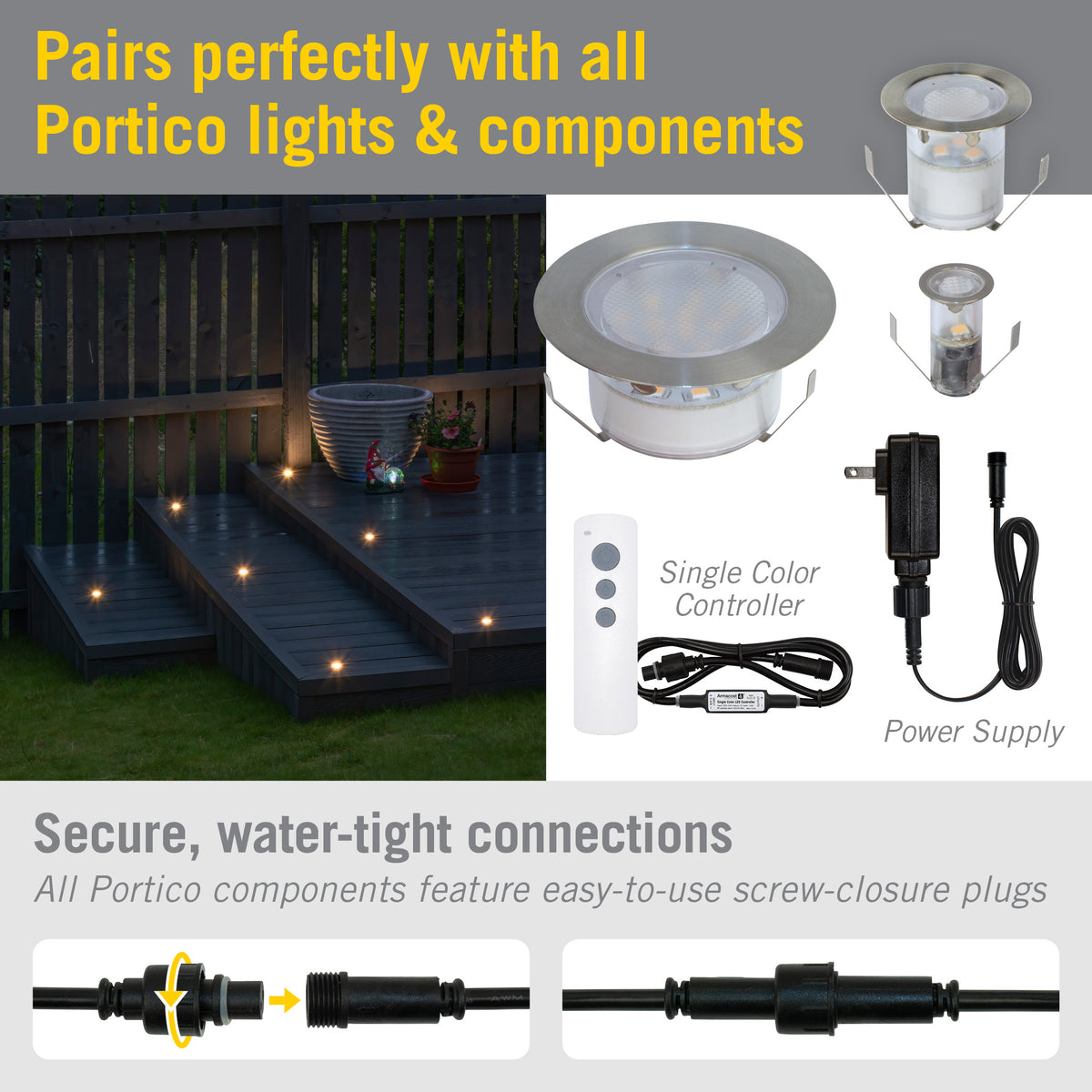 Portico Outdoor LED 48 inch Extension Cable – Armacost Lighting