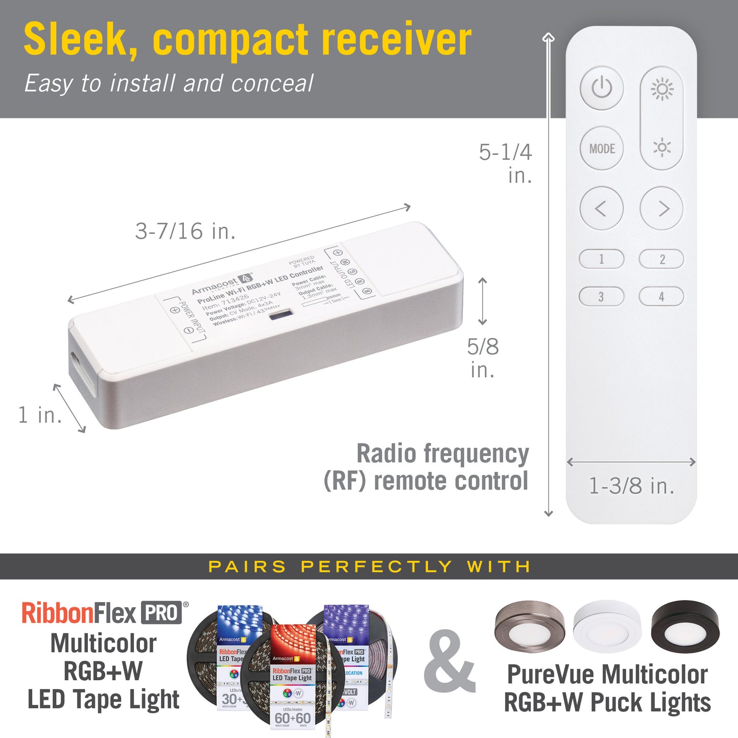 ProLine Multicolor RGB + White Wi-Fi LED Controller