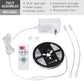 RibbonFlex Home 12V 3000K Soft White LED Strip Light Kit