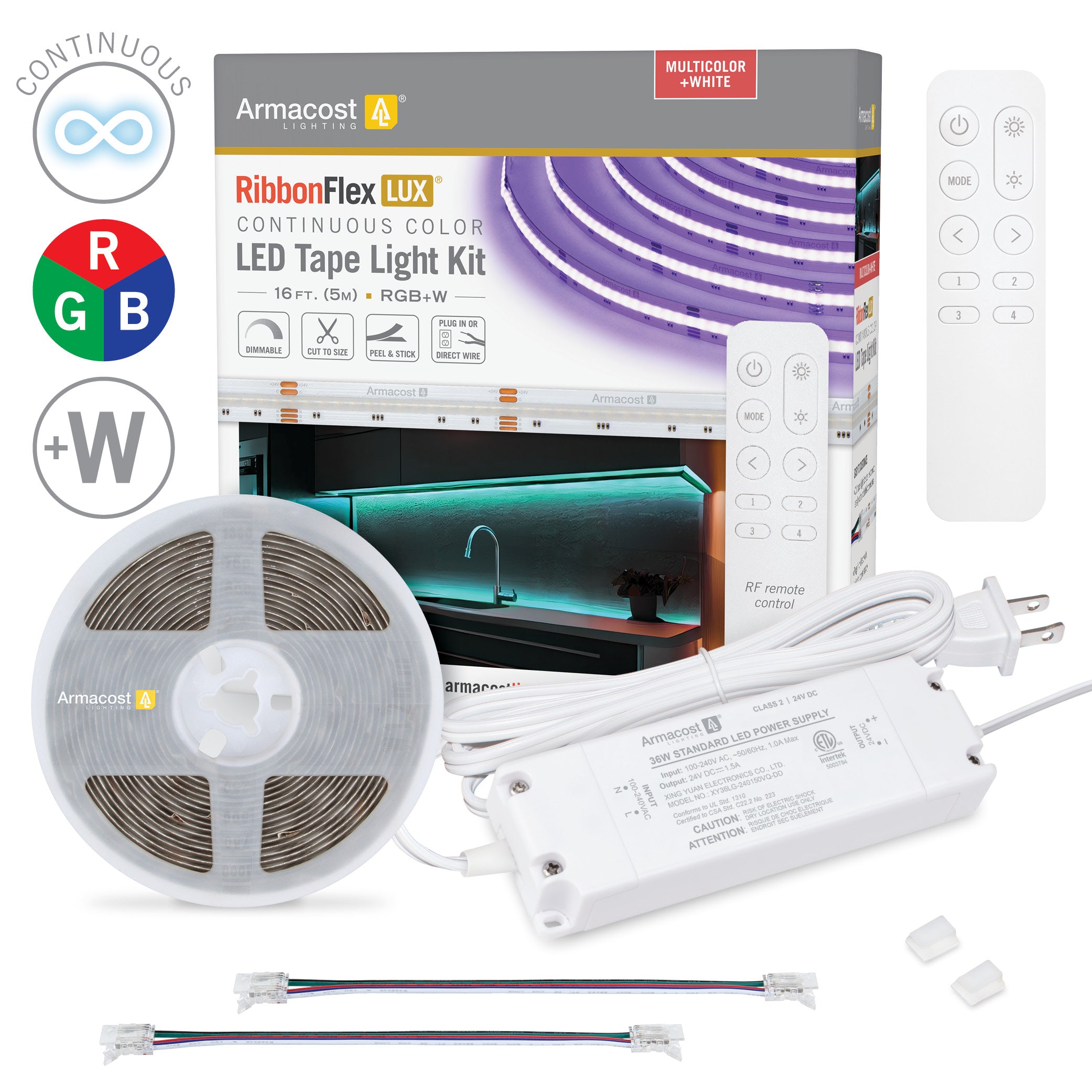 Armacost Lighting RibbonFlex LED Strip Light Kit - Thumbnail 3