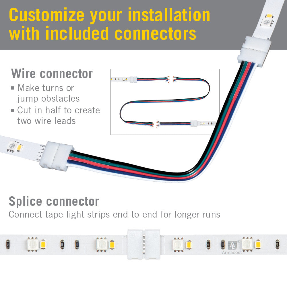 RGBW LED Strip Lighting – Armacost Lighting