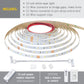 12 Volt White LED Strip Light Tape 30