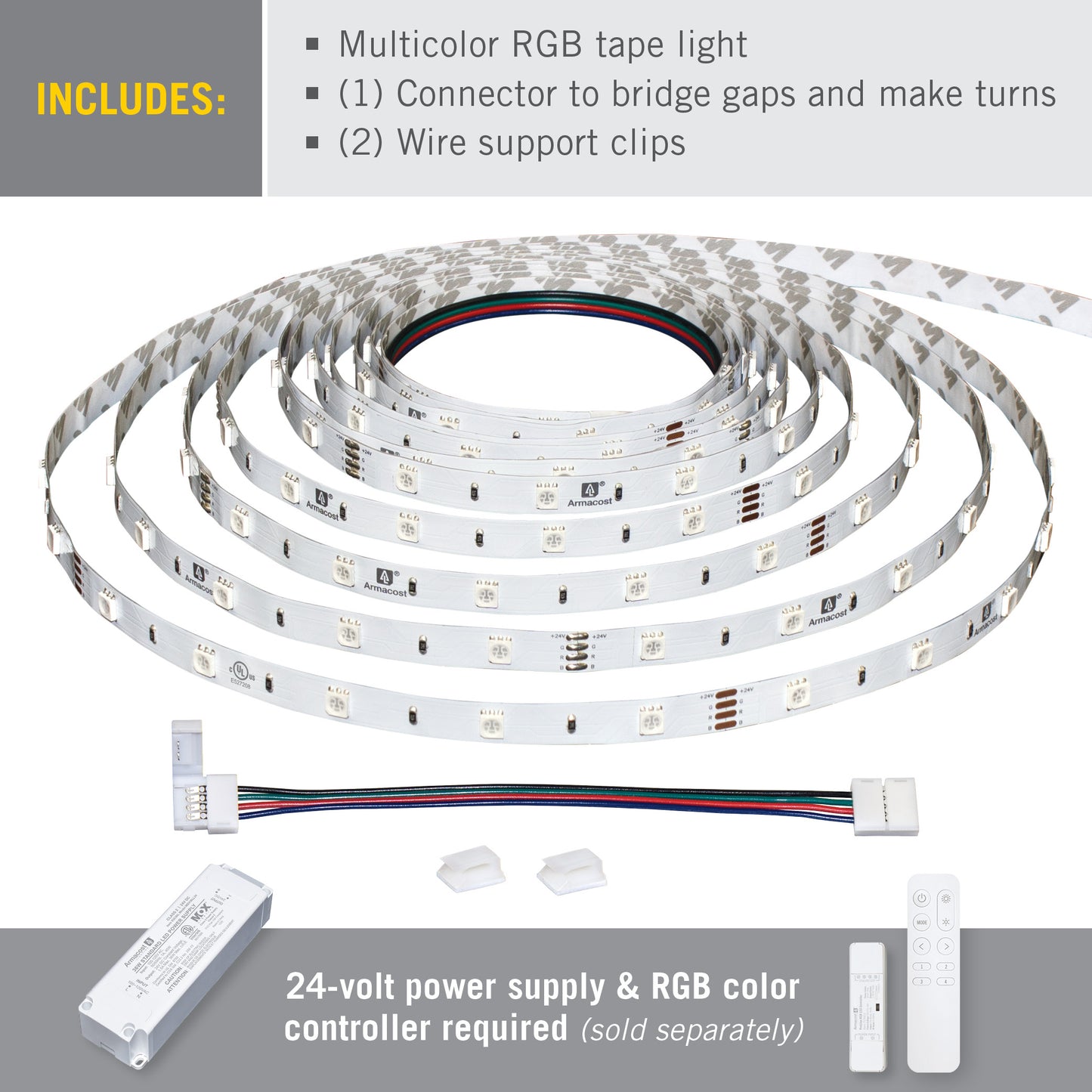 30 LED/m (61 lm/ft)