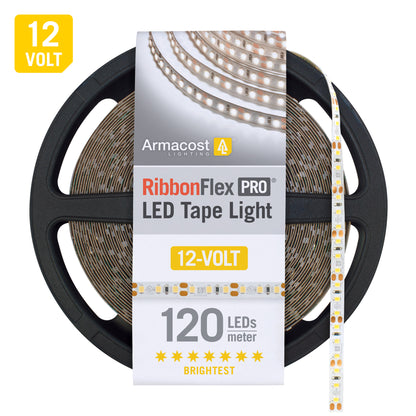 12 Volt White LED Strip Light Tape 120