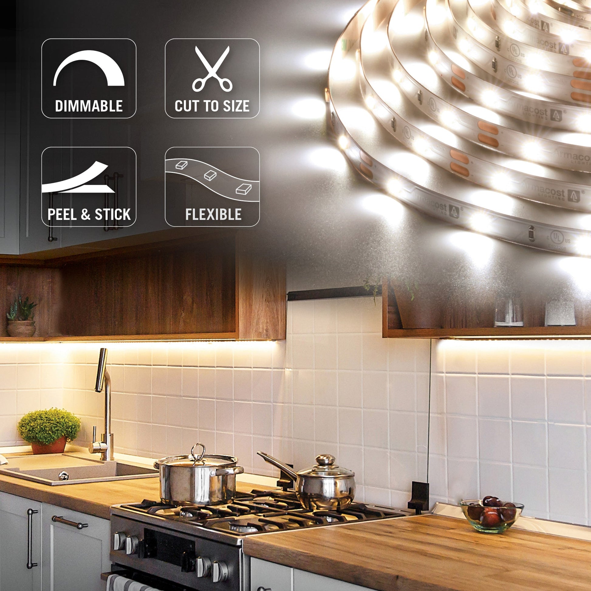 30 LED/m (129 lm/ft)