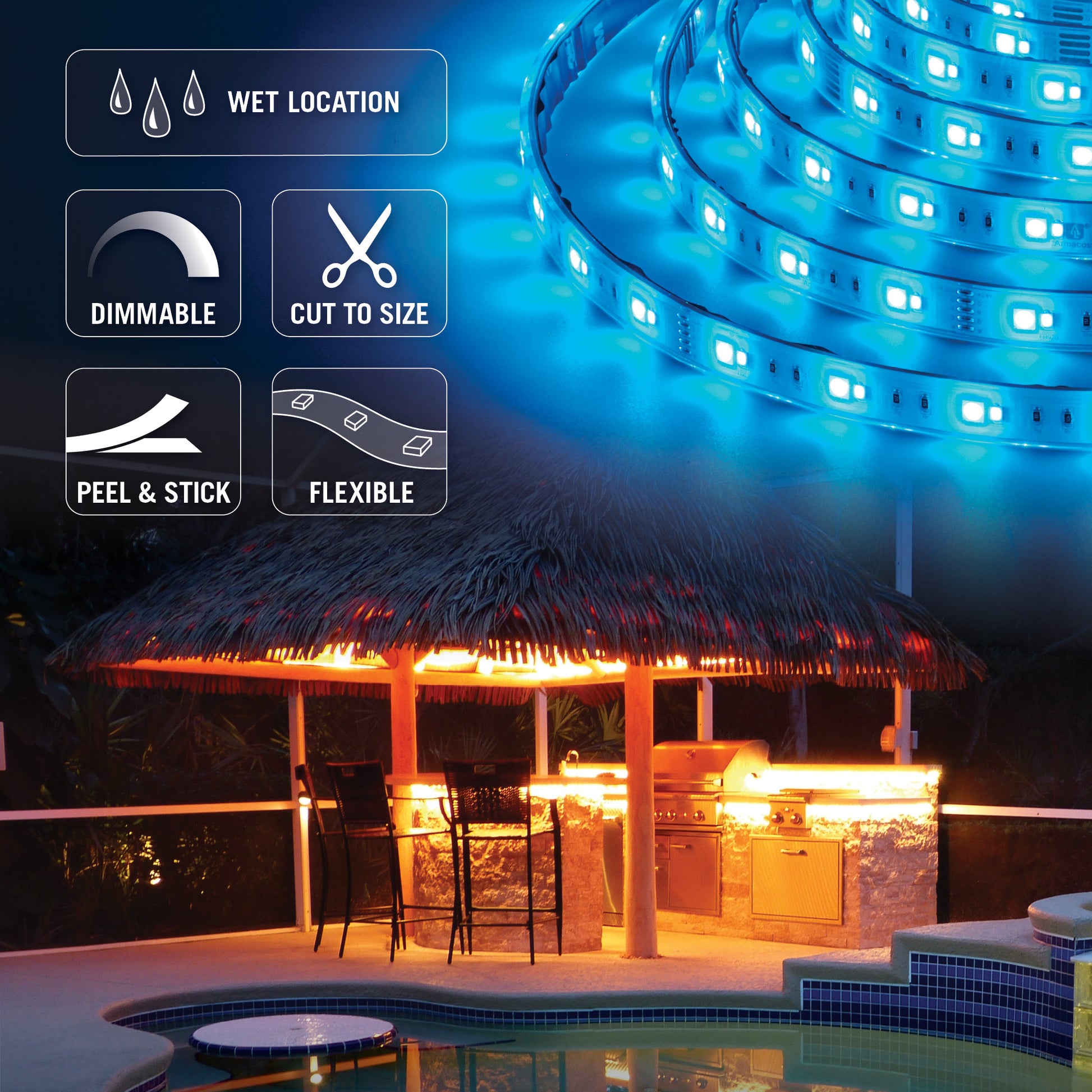 30+30 LED/m (110 lm/ft)