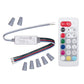 Slimline Multicolor RGBW and White LED Strip Light Controller