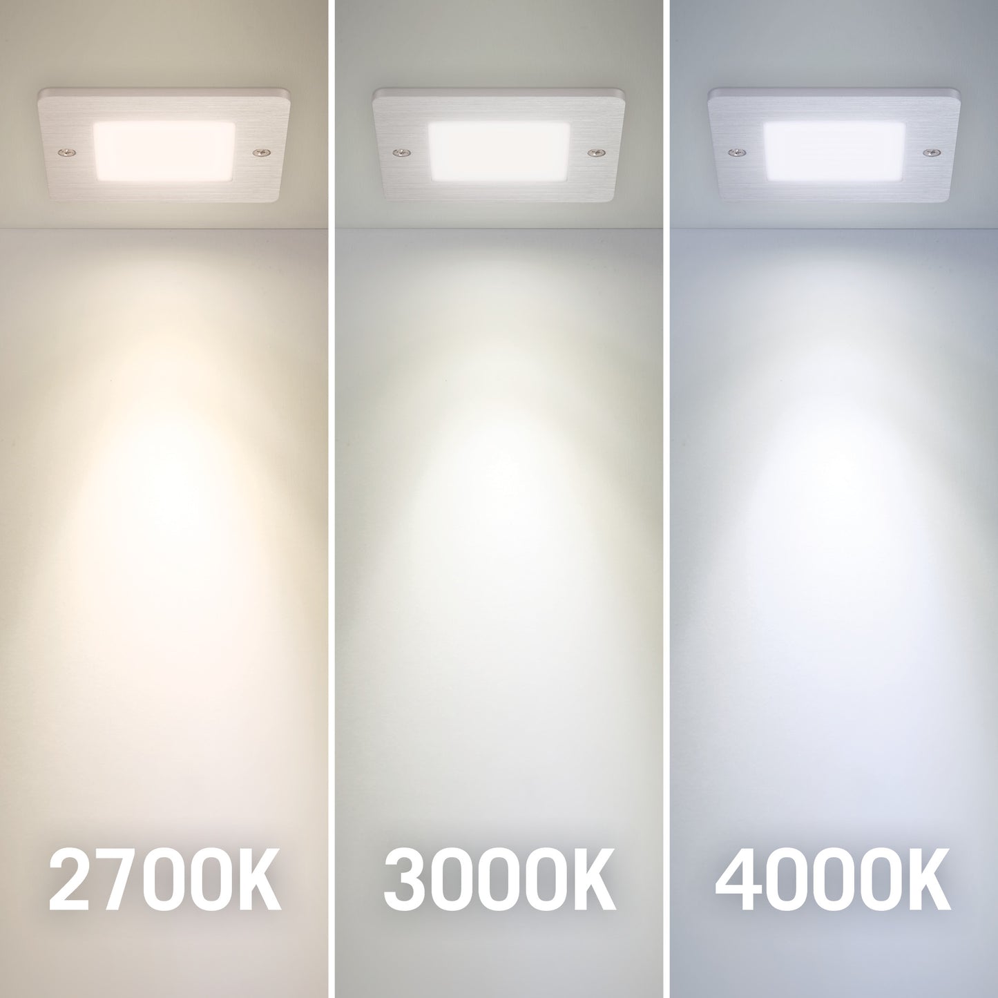 Square / 4000K Bright White