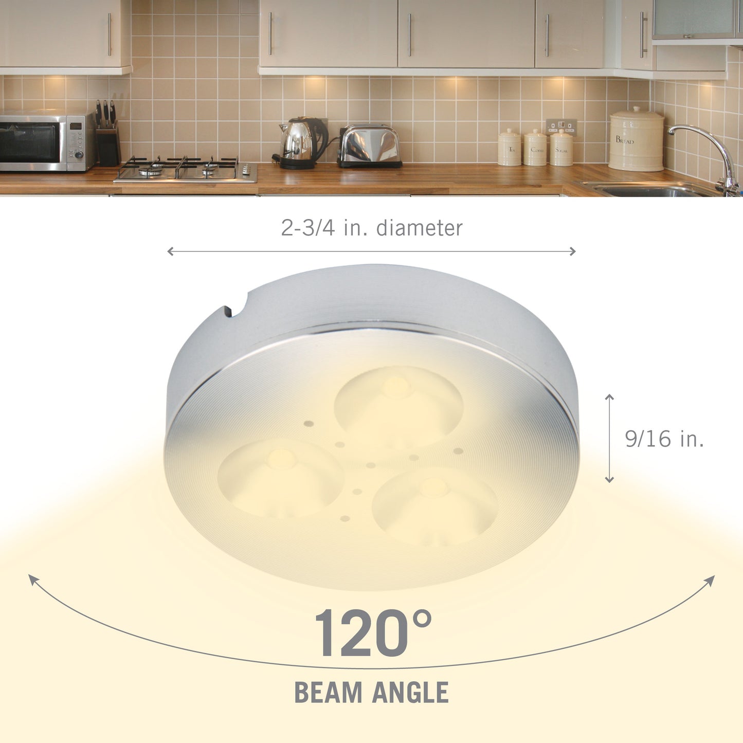 Silver / 3000K Soft White