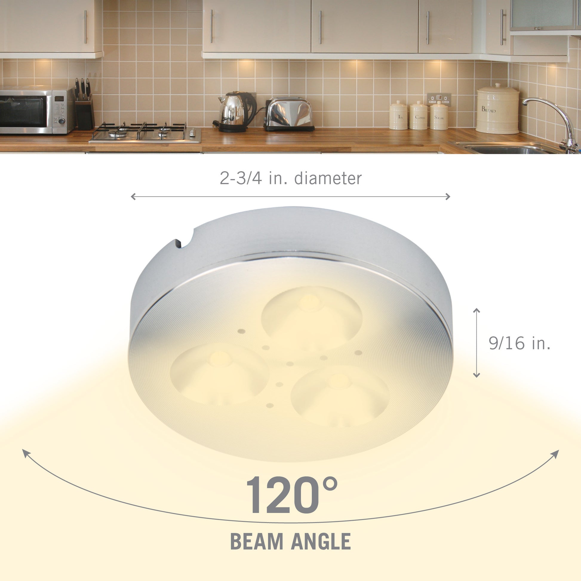 Silver / 3000K Soft White