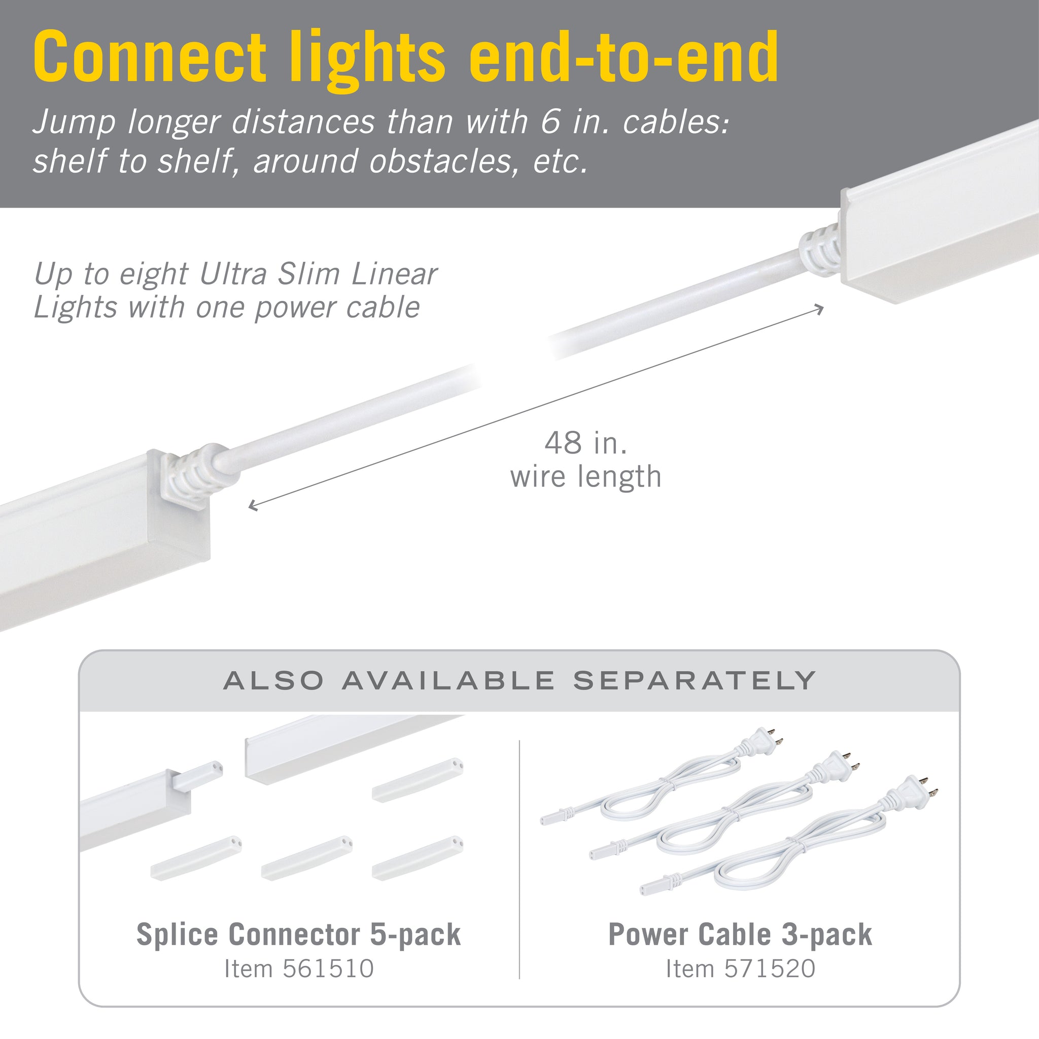 Ultra Slim Linear LED Light Accessories – Armacost Lighting