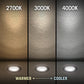 2.5"D (250 Lumens) / 4000K Bright White