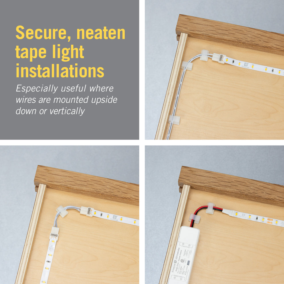Wire Support Clips for LED Strip Lights – Armacost Lighting